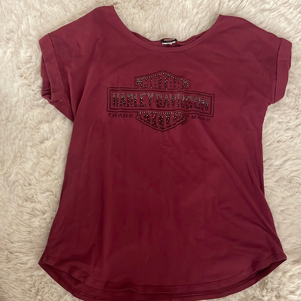 Sequin Women’s Harley Davidson Shirt